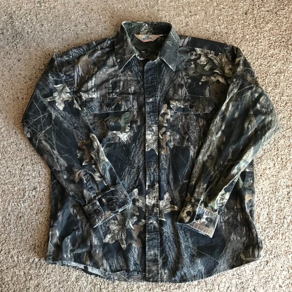 RedHead Other - Men's Redhead Camo Button Down Shirt Mossy Oak